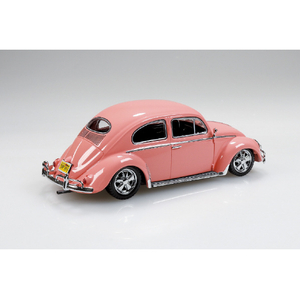 アオシマ 1/32フォルクスワーゲン ビートル カスタム(コーラルピンク) Aﾗｸﾌﾟﾗ20CUCPﾋﾞ-ﾄﾙCCﾋﾟﾝｸ-イメージ3