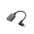 エレコム USB A-microB 変換アダプタ(L字左側接続タイプ) TB-MAEMCBL010BK-イメージ1