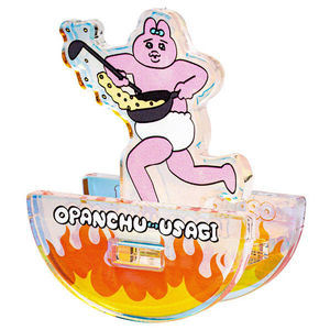 タカラトミーアーツ おぱんちゅうさぎ/ゆらゆらアクリルスタンド/おぱんちゅうさぎ(チャーハン) ｵﾊﾟﾝﾁﾕｳｻｷﾞｱｸﾘﾙｽﾀﾝﾄﾞﾁﾔ-ﾊﾝ-イメージ2