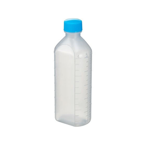 エムアイケミカル 投薬瓶PPB(滅菌済)少数包装 プラスチック薬瓶 08-2850-3002 キャップ:青 200CC(5ホンイリ) FCG637T-08-2850-3002-イメージ1
