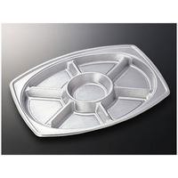 中央化学 オードブル容器 DX オードブル E小判 390 身 FCG799W-00045590