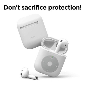 elago AW6 CASE for AirPods /AirPods 2nd Charging / AirPods 2nd Wireless ホワイト EL_APACSSC6B_WH-イメージ2