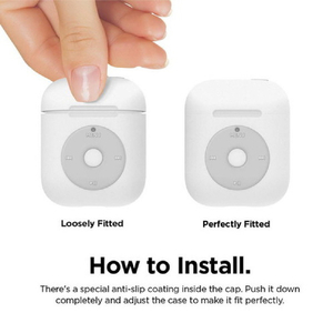 elago AW6 CASE for AirPods /AirPods 2nd Charging / AirPods 2nd Wireless ホワイト EL_APACSSC6B_WH-イメージ4