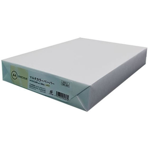 スマートバリュー カラーペーパー A4 レモン 500枚 FC399NZ-A262J-1-イメージ2