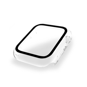 トリニティ Apple Watch SE/6/5/4(40mm)用高透明 ガラス一体型PCケース クリア TR-AW2240-GLPC-CCCL-イメージ2