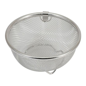 リバティーコーポレーション ステンレス製 ミニザル 13cm 足付 FCE342W-LD-378-イメージ1