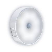 ANTEL 充電式 丸型ナイトライト 昼光色 昼光色 HX10LT-005WH