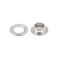 トラスコ中山 TRUSCO　両面ハトメアルミ　15mm　10組入 P-THP-A15