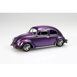 アオシマ 1/32フォルクスワーゲン ビートル カスタム(メタリックパープル) Aﾗｸﾌﾟﾗ20CUMPﾋﾞ-ﾄﾙCMﾊﾟ-ﾌﾟﾙ-イメージ2
