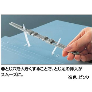 コクヨ フラットファイルT A4タテ とじ厚15mm ピンク F875390-ﾌ-T10NP-イメージ2