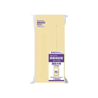 マルアイ クラフト封筒 長4 枠なし 50g／m2 100枚 F076970-PN-1450