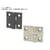 EMKA/フラットヒンジ FTH4040HC-SUS FC441YV-8057170-イメージ1