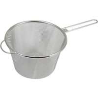 リバティーコーポレーション ステンレス製 手付き 深ザル 18cm FCE343W-LD-407