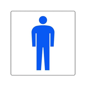 ユニット トイレ表示 小 男子 FC920GL-1282156-イメージ1