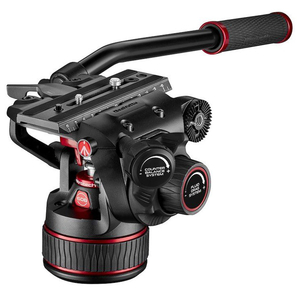 Ｍａｎｆｒｏｔｔｏ ナイトロテック608フルードビデオ雲台 Nitrotech 黒 MVH608AH-イメージ9