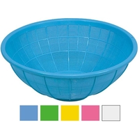 三甲 サンコーざる (大型) ホワイト ホワイト600mm218mm FCL1512-011256001