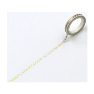 ワールドクラフト キラキラマスキングテープ Heart 5mm×5m FCU6115-KRMT5-007-イメージ1