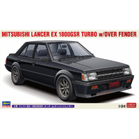 ハセガワ 1/24 三菱 ランサーEX 1800GSR ターボ w/オーバーフェンダー 20808ﾗﾝｻ-EX1800GSRﾀ-ﾎﾞOF