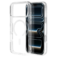 ラスタバナナ iPhone17ProMax用 RHINOX 磁力充電対応 C型 クリア クリア 9278IP5DHAMCL