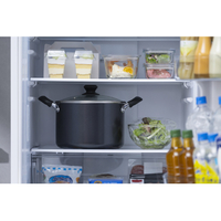 アイリスオーヤマ IRSN-37A-W 【右開き】371L 4ドア冷蔵庫