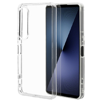 ラスタバナナ Xperia 1 VII(SO-51F/SOG15)用RHINOX ハイブリッドケース TPU×アクリル クリア 8792XP17HACL