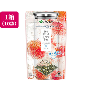 伊藤園 香るCold Brew Tea ジャスミン茶×ライチ 5個入×10袋 FCG462V-イメージ1
