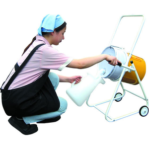 エスコ 10-20L ペール缶用スタンド(キャスター付) FCJ960L-EA520W-41-イメージ2