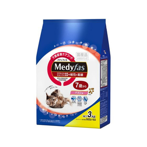 ペットライン メディファス 7歳から チキン味 3kg (500g×6) FCB5428-イメージ1