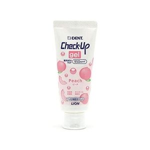 ライオン DENT. チェックアップ ジェル ピーチ 950ppm 60g FCM4462-イメージ1