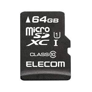 エレコム データ復旧高速microSDXCメモリーカード(Class10・64GB) MF-MSD064GC10R-イメージ1