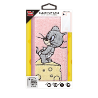 PGA iPhone 16e用クリアフリップケース タフィー PG-W25KCF03TUF