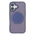 COCO　CASE iPhone 17用360°回転するリング付きマットケース ディープパープル 1847-17-DEEPPURPLE-イメージ2