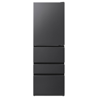 アイリスオーヤマ IRSN-37A-B 【右開き】371L 冷凍冷蔵庫 ブラック