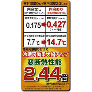 光 簡易内窓フレームレールセット ベランダ・大きい窓用 木目 光 簡易内窓用フレームレールキット PTM-K-イメージ4