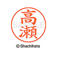 シヤチハタ ネームペン用ネーム シルバー 既製 高瀬 FC47139-X-GPS-1368