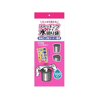 コア ストッキングタイプ 水切り袋 排水口・三角コーナー兼用 100枚 FCR5509-CM-100