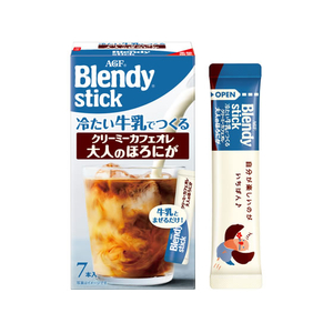 味の素ＡＧＦ ブレンディ スティック クリーミーカフェオレ大人のほろにが 7本 FCG618Y-イメージ1
