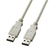 サンワサプライ USBケーブル(A-Aコネクタ・1m) KB-USB-A1K2-イメージ1