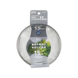 リバティーコーポレーション ステンレス製 ミニザル 15cm 足付 FCE344W-LD-379-イメージ2