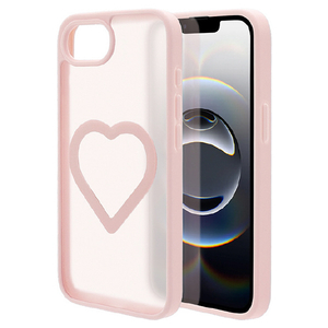 ラスタバナナ iphone17e/16e用 mignu tpu×pcｹｰｽ ピンク＊フロストピンク 8794IP5EHPFPK-イメージ1