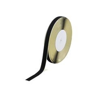 トラスコ中山 TRUSCO　マジックテープ　糊付A側　幅25mmX長さ25m　黒 TMAN-2525-BK
