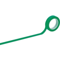日本緑十字社 緑十字/クリーンルーム用ラインテープ 緑 25mm幅×33m PET+PVC 緑25330.14 FC750GM-4793404