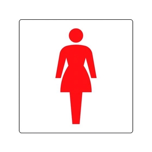 ユニット トイレ表示 小 女子 FC921GL-1281742-イメージ1