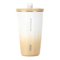 KOTANI金属工業 ストロータンブラー 600ml TYESO シャインモカ KT01-060-SMC