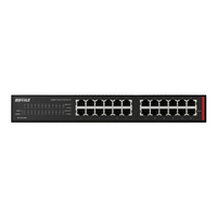 BUFFALO 法人向け Giga対応 Layer2 スマートLiteスイッチ 24ポート BS-GSL2024