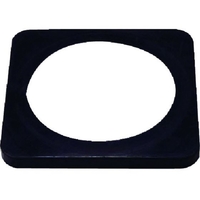 ユニット コーンウエイト 黒 ゴム 370×370×20 385-41 FC399VR-7401230