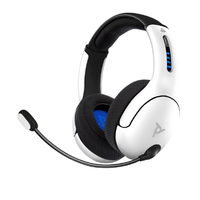 PDP Gaming LVL50 Wireless Headset： White - PS5 052-013-WH-JP