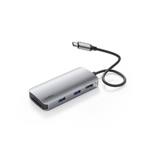 ベルキン Connect USB-C 5-in-1 マルチポートハブ AVC007FQSGYV2-イメージ1