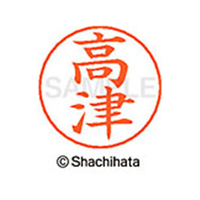 シヤチハタ ネームペン用ネーム シルバー 既製 高津 FC47141-X-GPS-1370