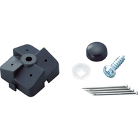 光 パンチングボード 石膏ボード用 止め具セット 黒 4組 FC640FN-7806710